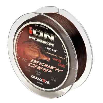 Леска карповая Awa'S ION POWER BROWNY CARP 0.309мм