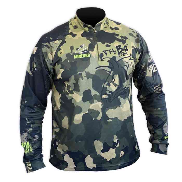 Джерси MINENKO CA/RP green camo (L)