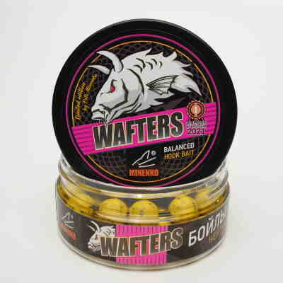 Бойлы нейтральной плавучести WAFTERS PRO FLUO HONEY (МЕД ) 14ММ