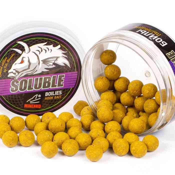 Насадочные бойлы MINENKO PINAPPLE 14мм (пылящие)