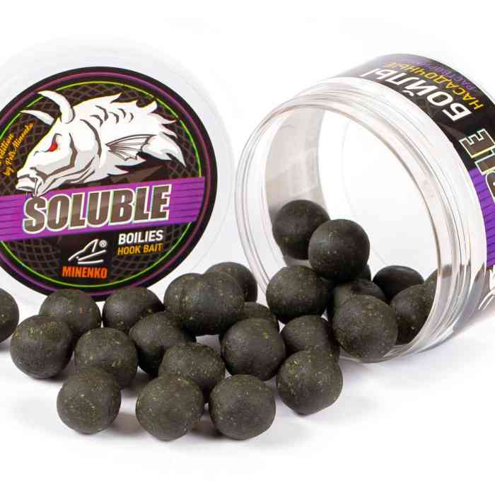 Насадочные бойлы MINENKO HALIBUT 20мм (пылящие)