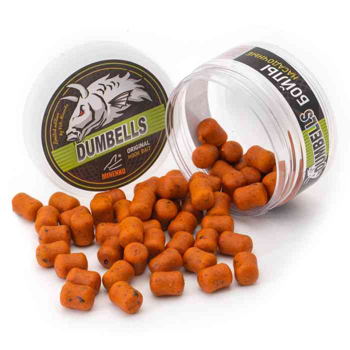 Насадочные DUMBELLS бойлы MINENKO ORANGE PLUM 14x20мм