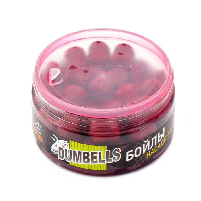 Насадочные DUMBELLS бойлы MINENKO PLUM 14x20мм (в дипе)