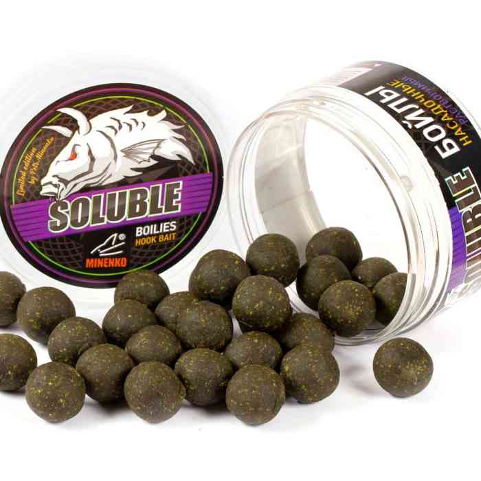 Насадочные бойлы MINENKO MUSSEL 20мм (пылящие)