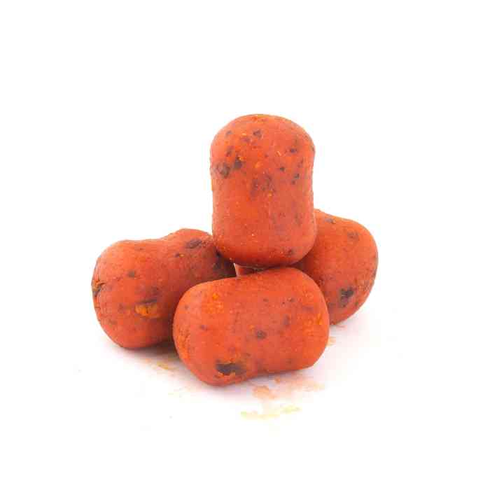 Насадочные DUMBELLS бойлы MINENKO ORANGE PLUM 14x20мм (в дипе)